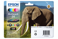 folie 1 von 10, vergrößern, 24 elefant claria photo hd multipack 6 farben tinte