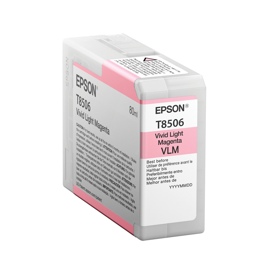 folie 1 von 1, vergrößern, singlepack vivid light magenta t85060n ultrachrome hd ink 80ml