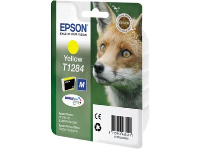 Singlepack Yellow T1284 DURABrite Ultra Ink