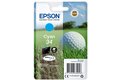 slide {0} of {1}, zoom in, 34 golfbold DURABrite Ultra enkeltpakke cyan blæk