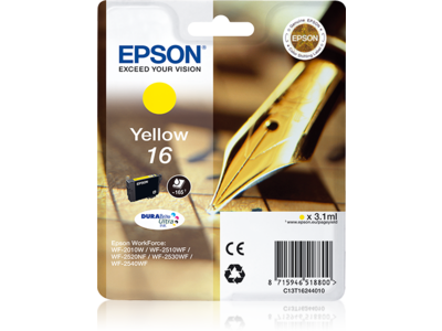 Singlepack Yellow 16 DURABrite Ultra Ink