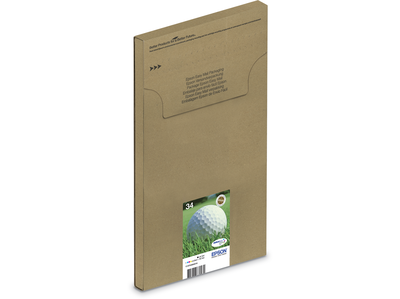 34 golfbold DURABrite Ultra multipakke 4-farve blæk EasyMail Ink