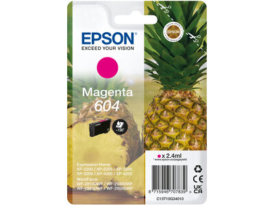 604 ananas enkeltpakke magenta blæk