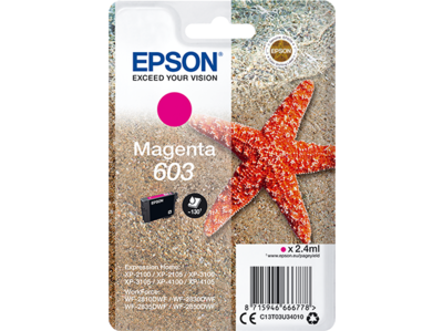 603 starfish enkeltpakke magenta blæk