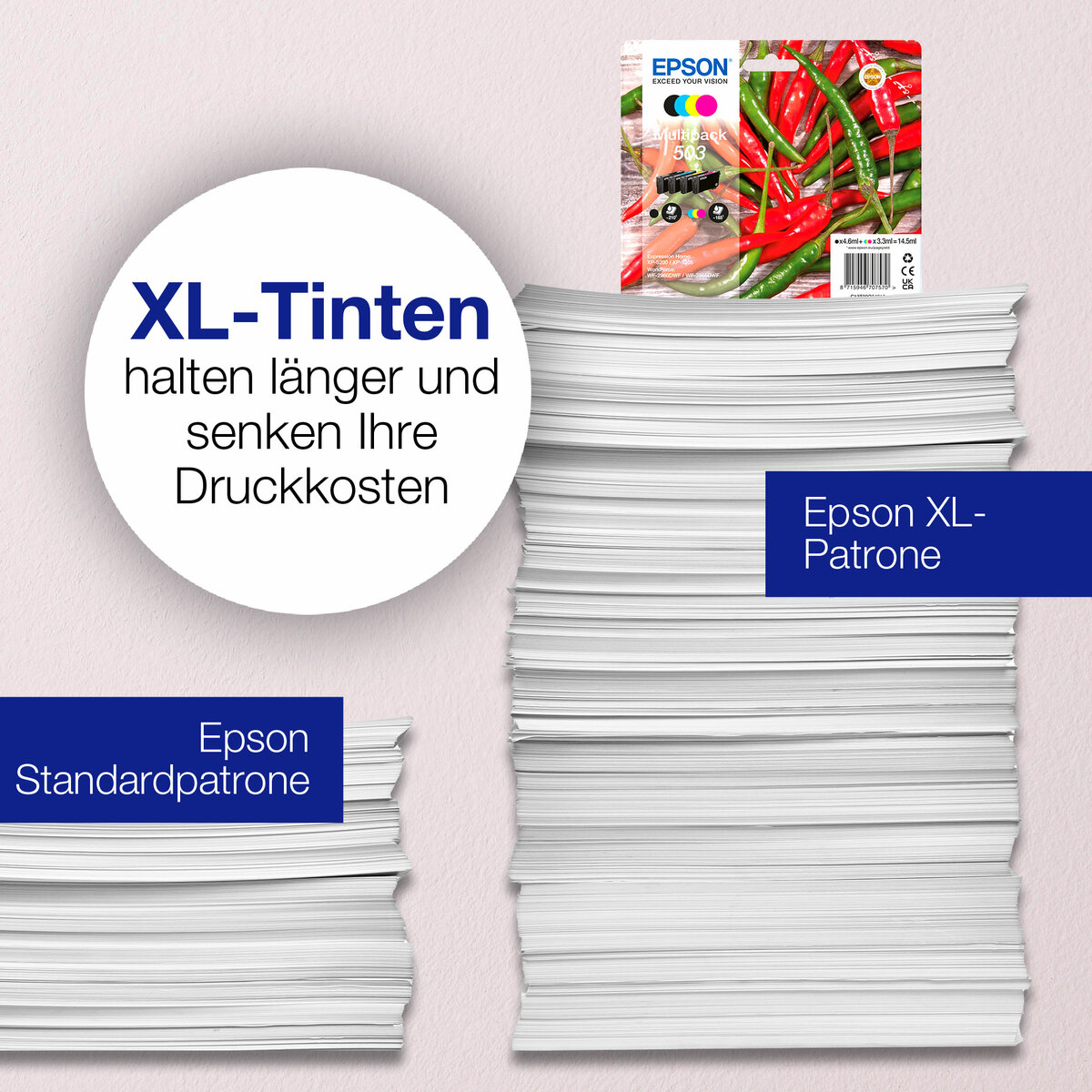 folie 5 von 8, vergrößern, multipack 4-colours 503xl ink