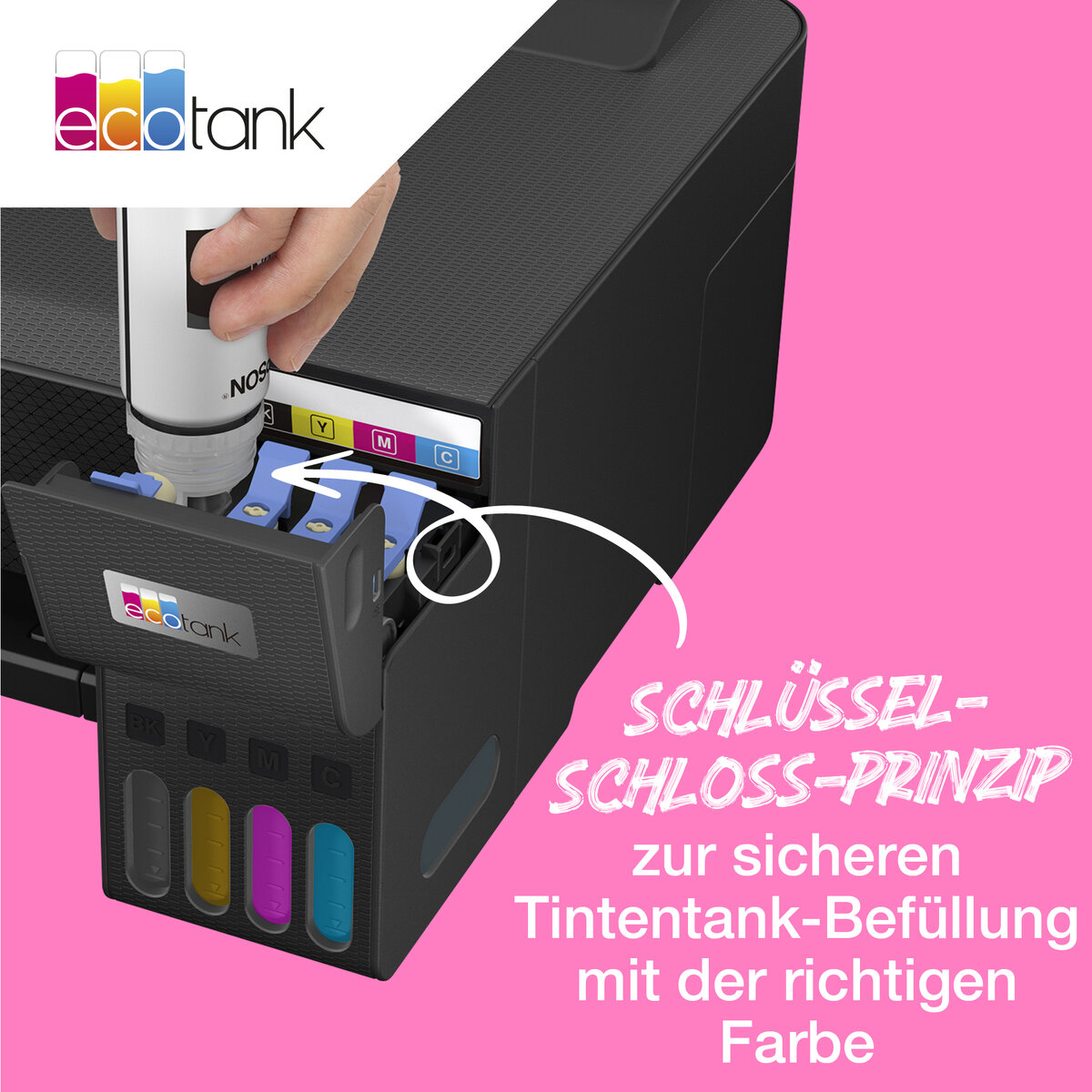 folie 8 von 9, vergrößern, 105 ecotank-tintenflasche in pigmentschwarz