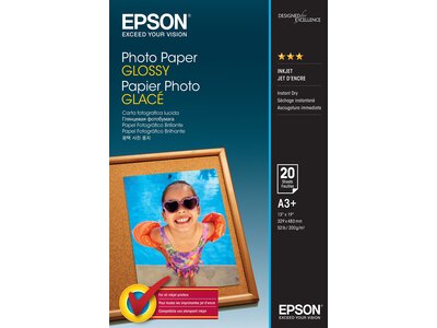 Photo Paper Glossy - A3+ - 20 Ark