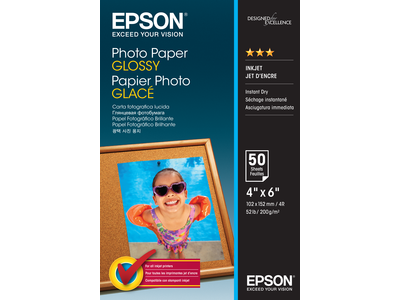 Photo Paper Glossy - 10x15cm - 50 Ark