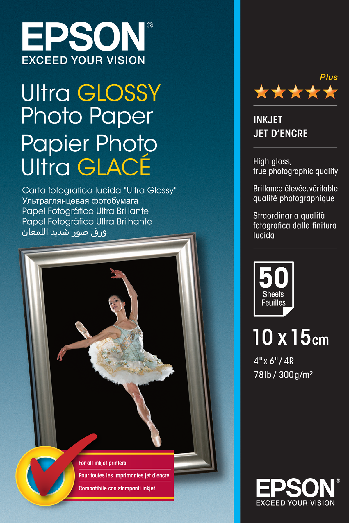 folie 1 von 1, vergrößern, ultra glossy photo paper - 10x15cm - 50 blätter