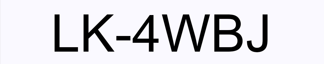 folie 1 von 4, vergrößern, matte tape – white/black 12mm(8m) – lk-4wbj