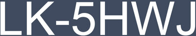 Matte Tape – Navy/White 18mm(8m) – LK-5HWJ