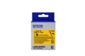 folie 1 von 2, vergrößern, epson etikettenkassette, schrumpfschlauch (heat shrink tube, hst) lk-7yba21 schwarz/gelb, 21 mm durchmesser (2,5 m)