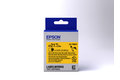 folie 2 von 2, vergrößern, epson etikettenkassette, schrumpfschlauch (heat shrink tube, hst) lk-7yba21 schwarz/gelb, 21 mm durchmesser (2,5 m)