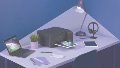 slide 1 of 22, zoom in, ecotank l3150