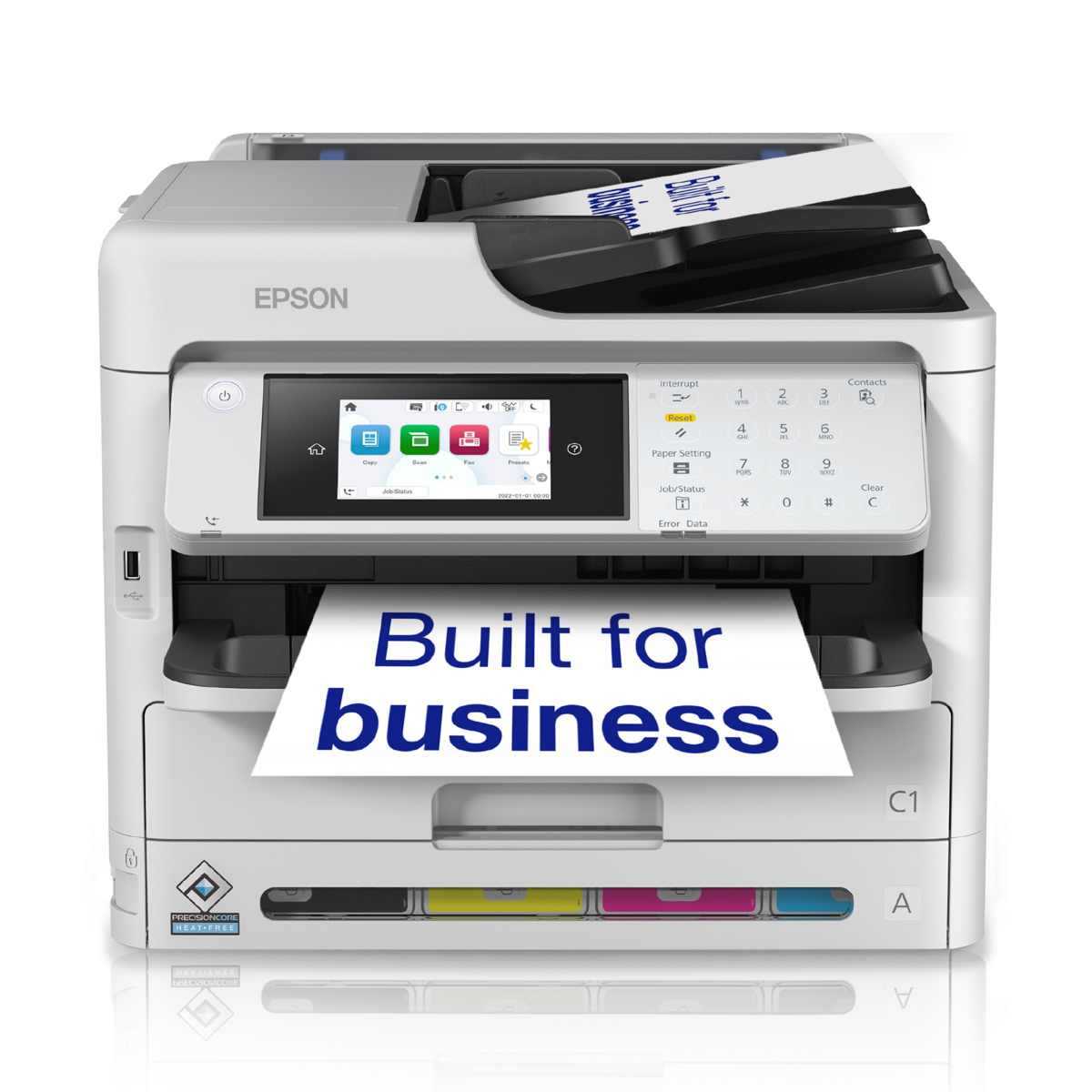 slide 1 of 15, show larger image, workforce pro wf-c5890dwf printer