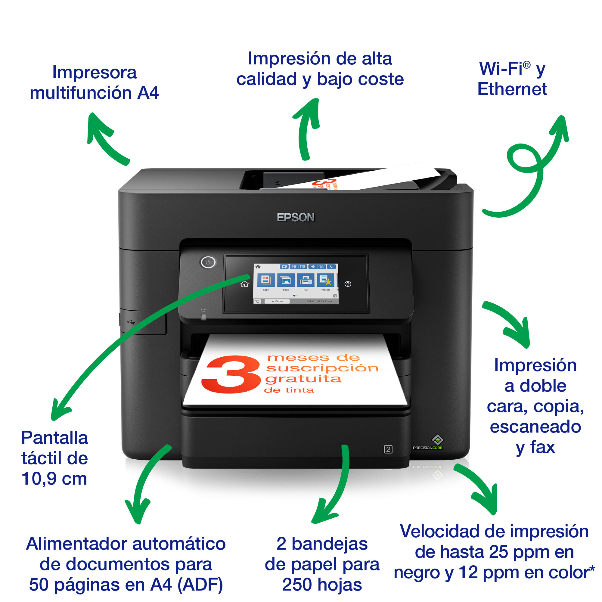 WorkForce Pro WF-4830DTWF
