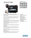 Buy EPSON EcoTank ET-M16600 Monochrome All-in-One Wireless A3+ Inkjet  Printer