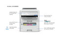 slide 3 of 11, zoom in, workforce pro ep-c800rdw printer