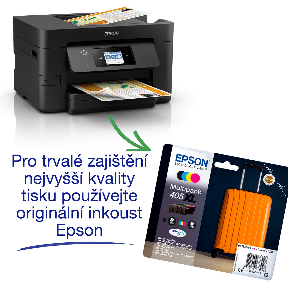 snímek 6 z 8, zobrazit větší obrázek, workforce pro wf-3820dwf