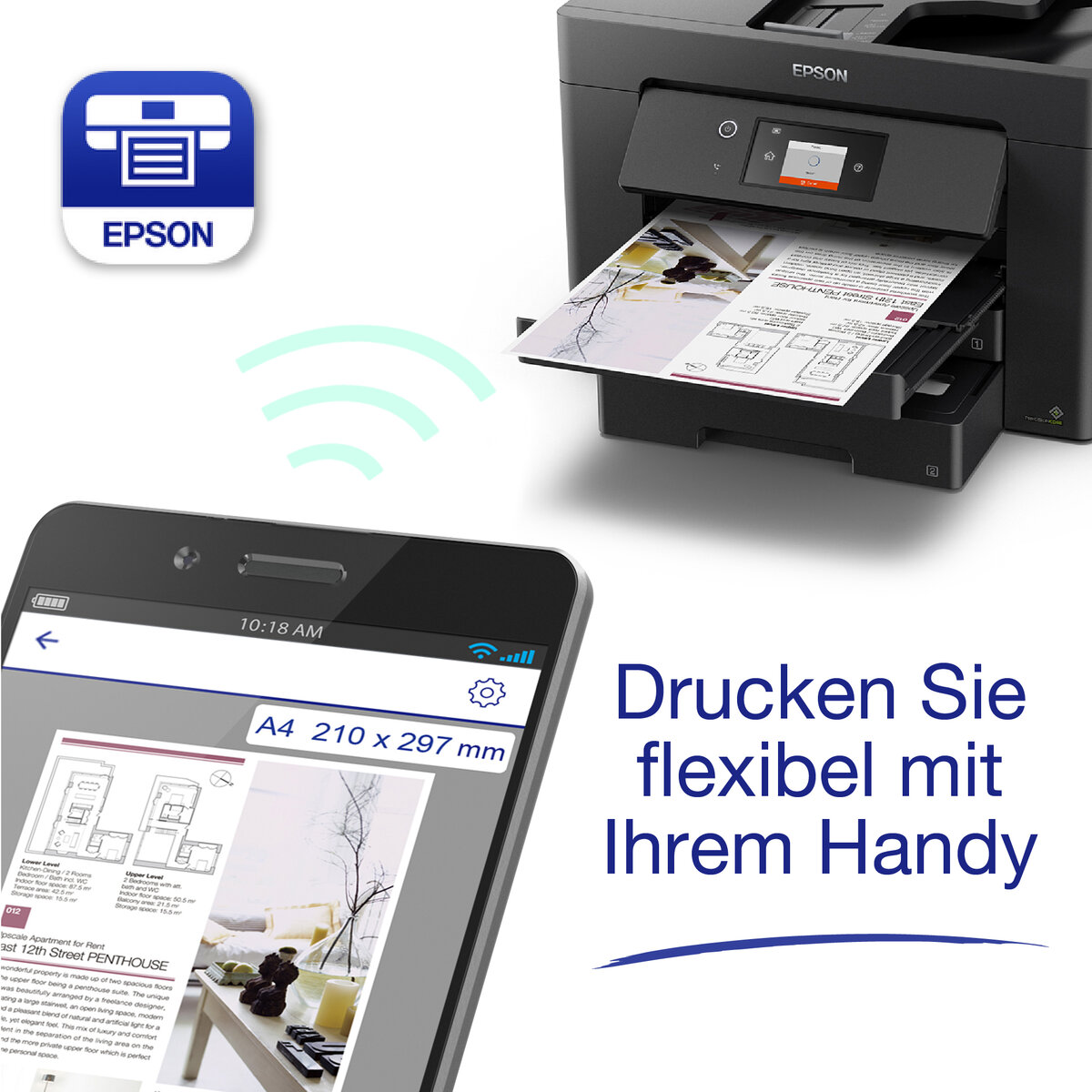 folie 13 von 16, vergrößern, workforce wf-7830dtwf
