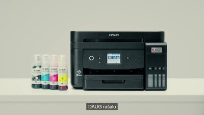 Epson Multifunctional printer EcoTank L3211 Colour, Inkjet, 3-in-1, A4,  Black | 4office | Spausdintuvų nuoma ir kanceliarinės prekės