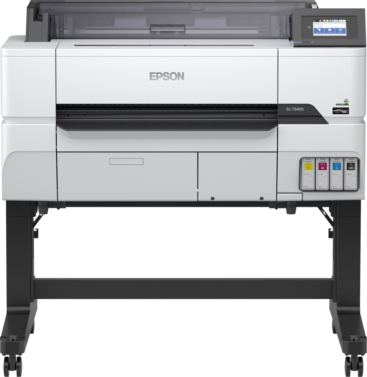 slide 1 of 13, show larger image, surecolor sc-t3405 - wireless printer (with stand)
