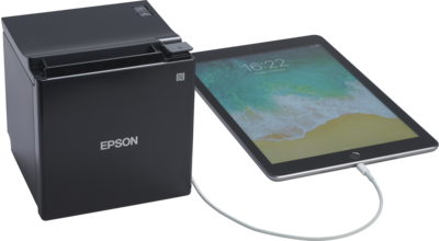 Epson TM-m30II-NT (152): USB + Ethernet + NES + Lightning, Black, PS, EU