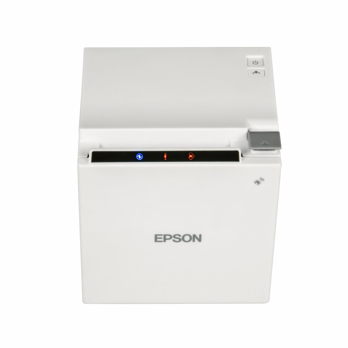 slide 1 of 2, show larger image, epson tm-m30ii (111): usb + ethernet + nes + bt, white, ps, eu