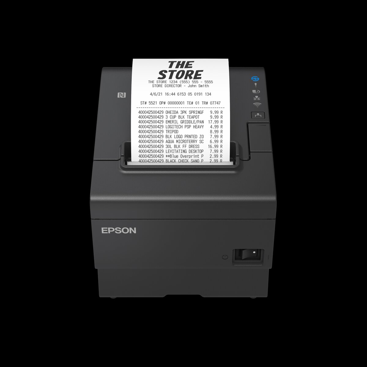 folie 22 von 29, vergrößern, epson tm-t88vii (112): usb, eth, serial, ps, buzz, black
