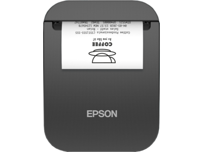Epson TM-P20II (101): Mobile Receipt, Bluetooth, USB-C, Black, EMEA