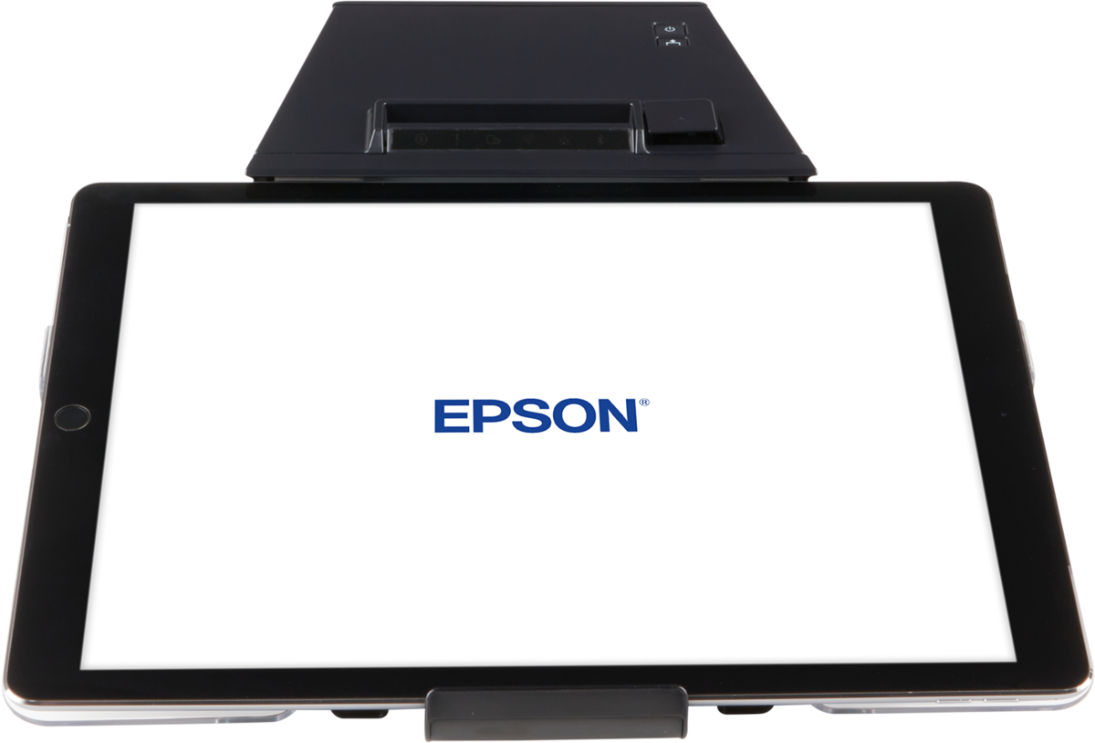 slide 1 of 6, show larger image, epson tm-m30ii-sl (512): usb + ethernet + bt + nes + lightning + sd, black, ps, eu