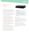 Aruba 9000 Gateway Data Sheet (English)