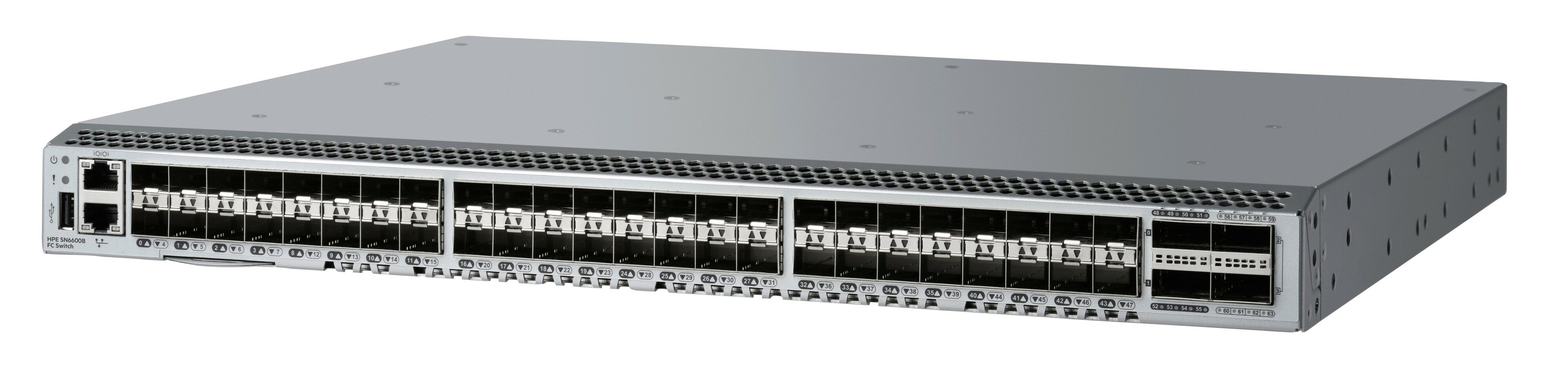 HPE StoreFabric SN6600B 32Gb 48/24 - Switch - 24 Ports - Managed - Rack ...