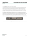 HPE Storage Fibre Channel Switch C-series SN6610C QuickSpecs (English)