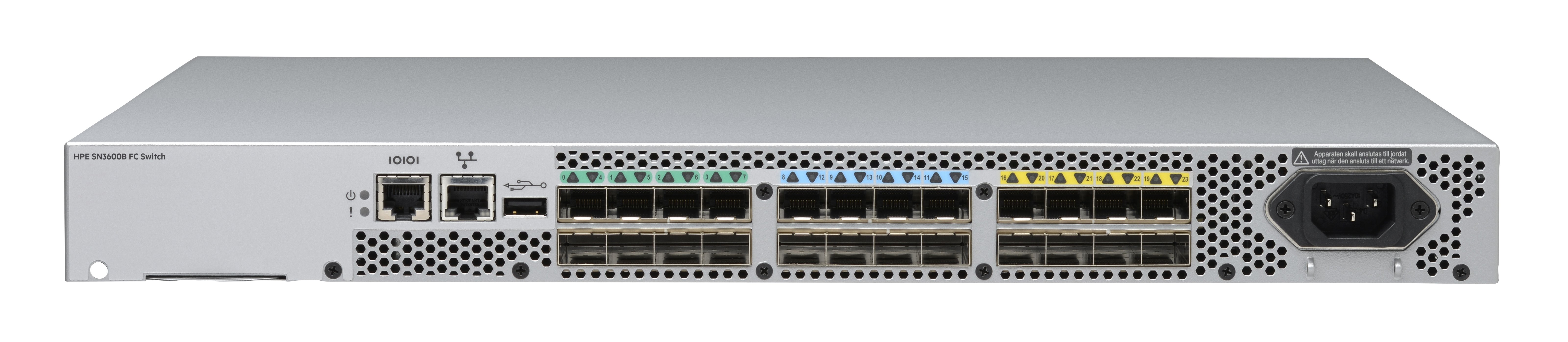 HPE SN3600B 32Gb 24-port/8-port Active Fibre Channel Switch - Switch ...