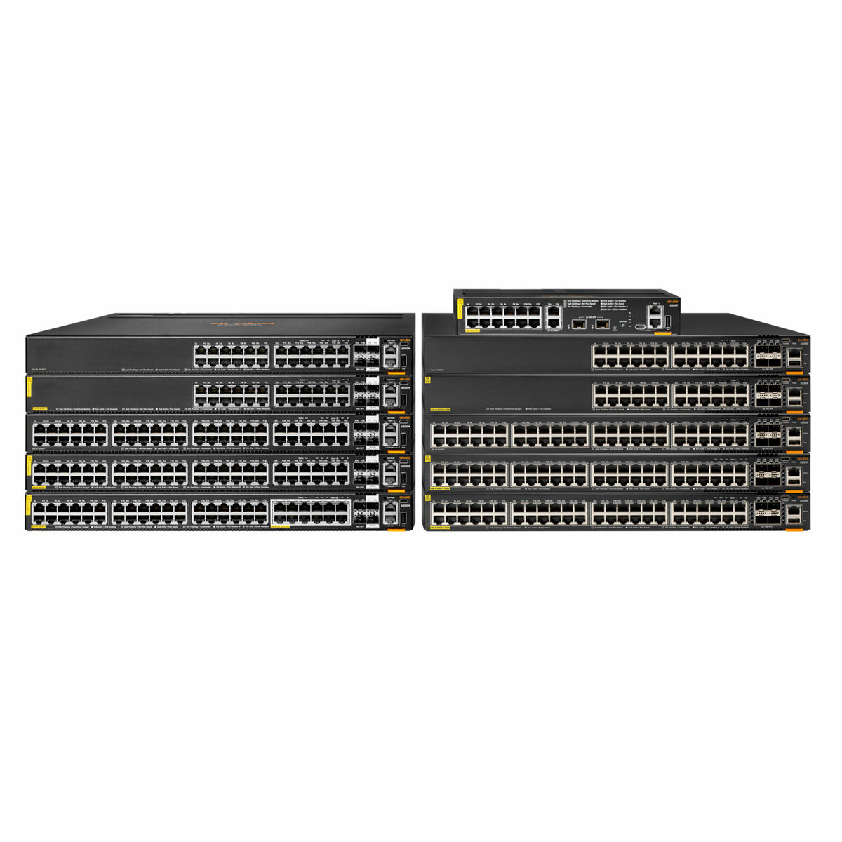 folie 1 von 3, vergrößern, hpe aruba networking cx 6200f 24g 4sfp+ switch