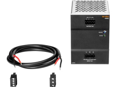 HPE Aruba Networking 4000i POE 54VDC 240W 100-240VAC DIN Power Supply