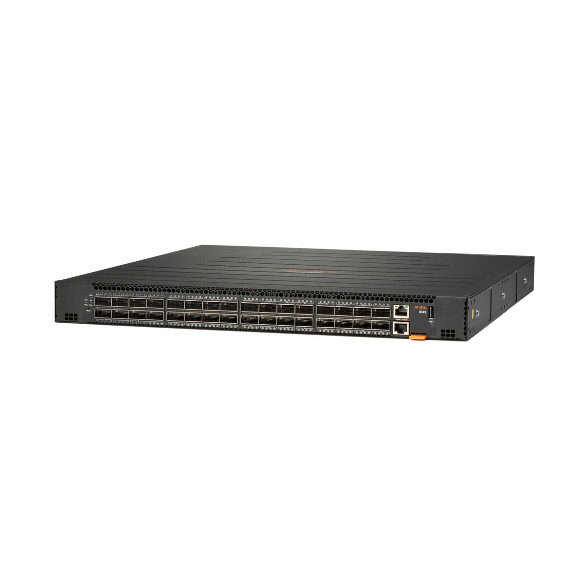 folie 1 von 2, vergrößern, hpe aruba networking cx 8325-32c 32 anschlüsse 100g, qsfp+/qsfp28, 6 front–to-back-lüfter und 2 netzteile bundle