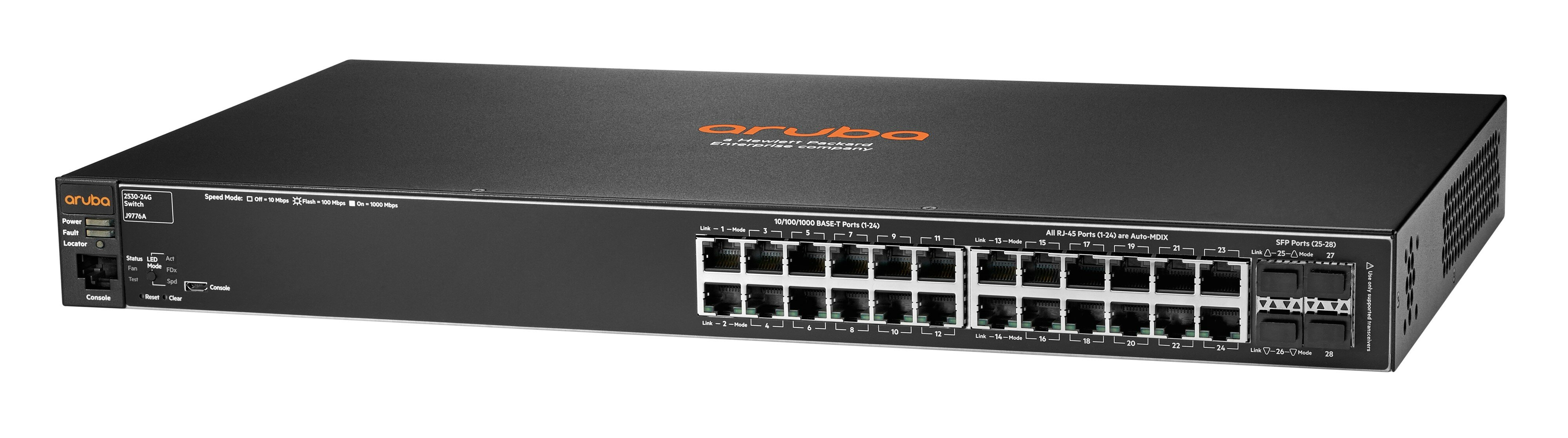 HPE Aruba J9776A 2530-24G 24 Port Gigabit Switch - Newegg.com