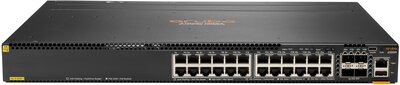 HPE Aruba Networking CX 6300M 24-port 1GbE Class 4 PoE and 4-port SFP56 Switch