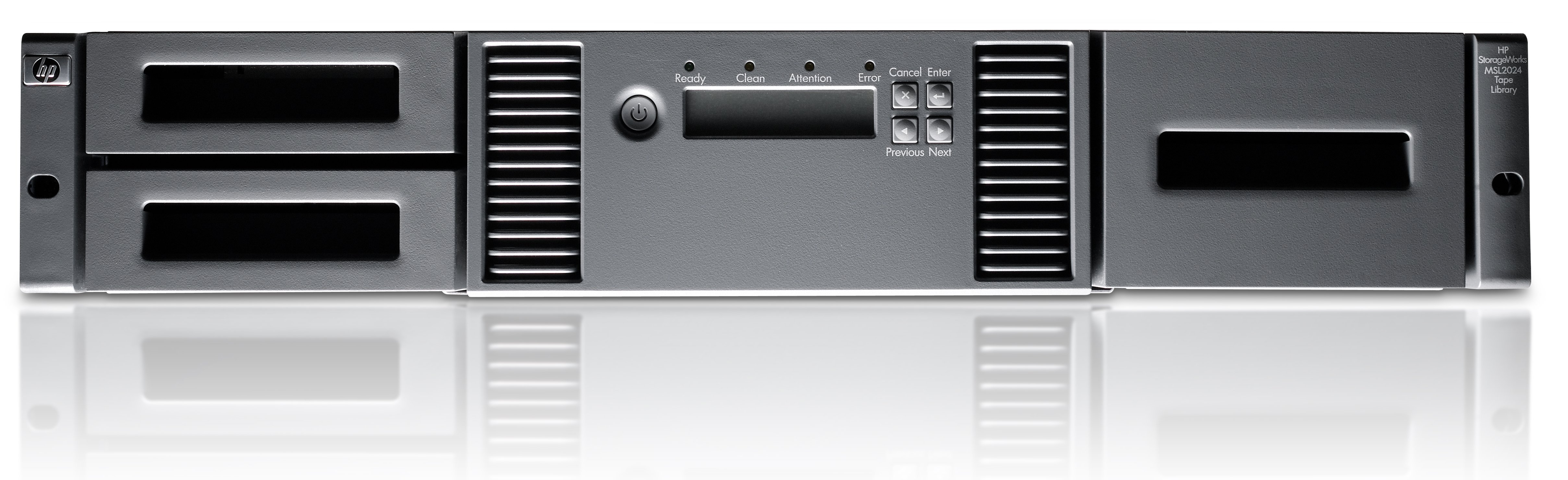 HP MSL2024 1 LTO-5 Ultrium 3000 Fibre Channel Tape Library (BL542B