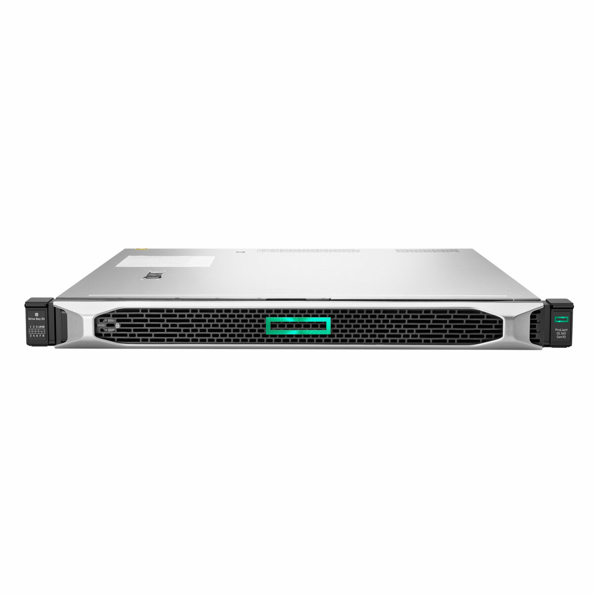 slide 5 of 9, show larger image, hpe proliant dl160 gen10 4208 1p 16gb-r 8sff 500w ps server