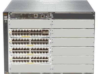 HPE Aruba Networking 5412R 92GT PoE+ and 4 port SFP+ (No PSU) v3 zl2 Switch