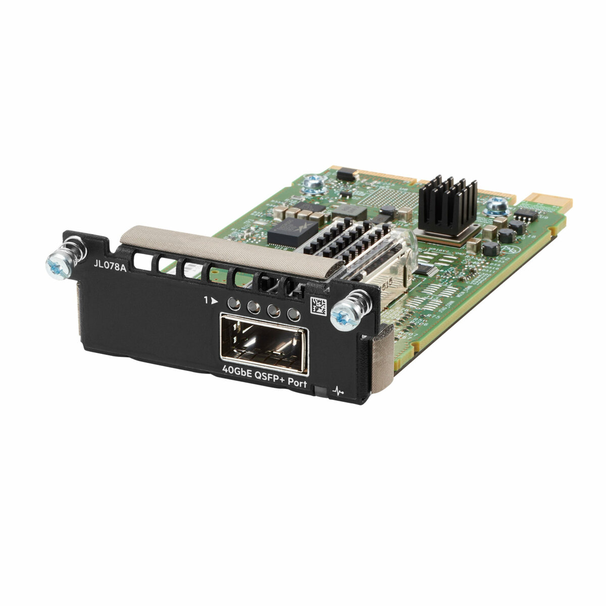 folie 1 von 1, vergrößern, hpe aruba networking 3810m/2930m qsfp+ 40 gbe modul 1 anschluss