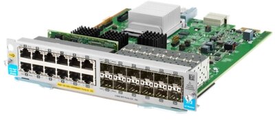 HPE Aruba Networking 12-port 10/100/1000BASE-T PoE+ / 12-port 1GbE SFP MACsec v3 zl2 Module