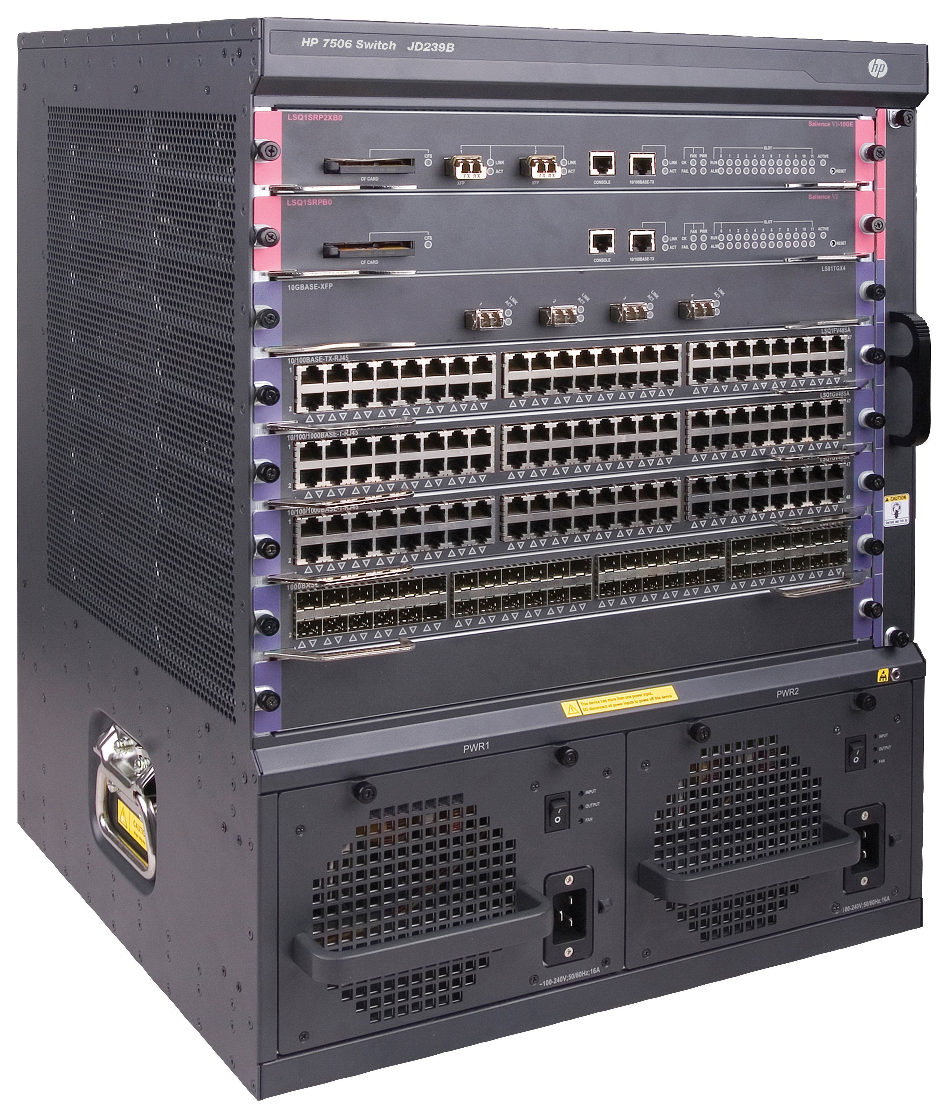 HPE JD239B - HPE A A7506 Switch Chassis Managed