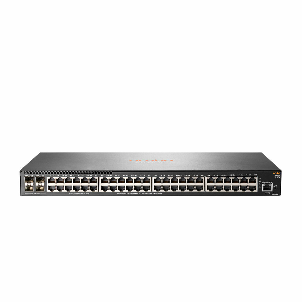 folie 1 von 2, vergrößern, hpe aruba networking 2930f 48g 4sfp switch
