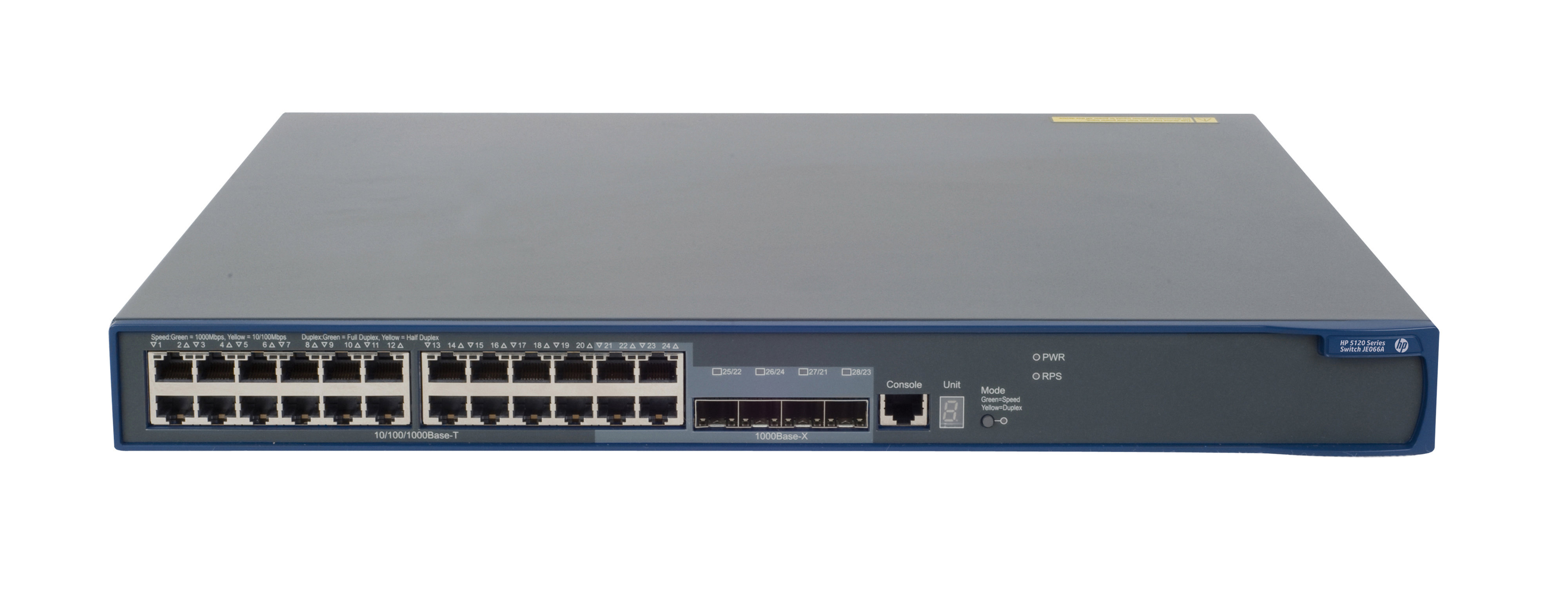 HPE JE066A - HPE A A5120-24G L3 1U Grey