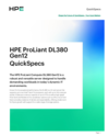 HPE ProLiant Compute DL380 Gen12 QuickSpecs (English)