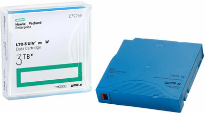 HPE LTO-5 Ultrium Datenkassette ohne kundenspezifisches Etikett, 20er-Packung